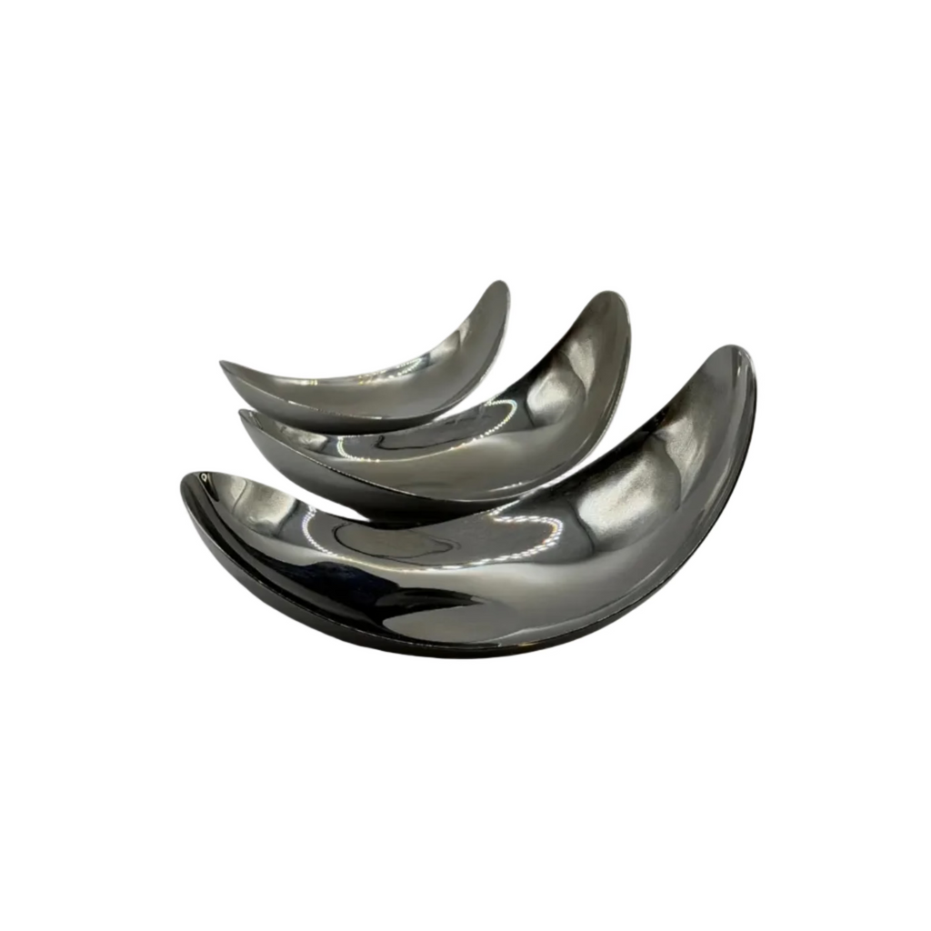 Nesting Chrome Bowls