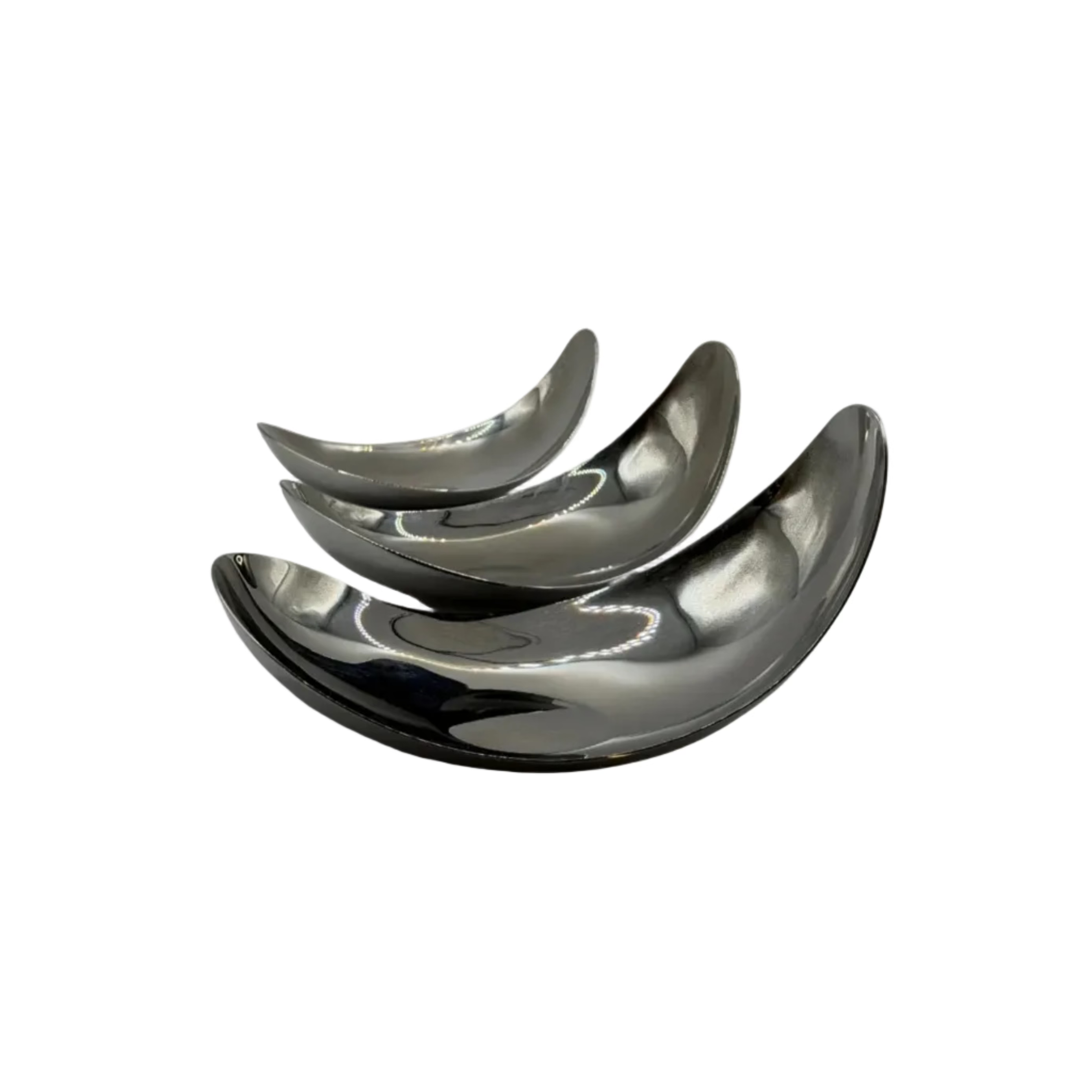 Nesting Chrome Bowls