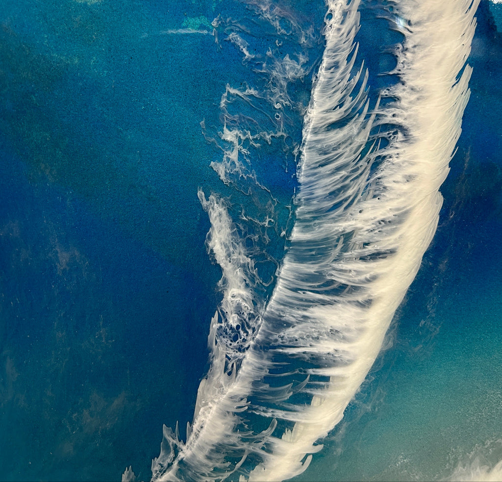 Magic Ocean Resin Artwork