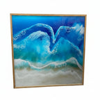 Tahitian Dreaming Framed Resin Artwork