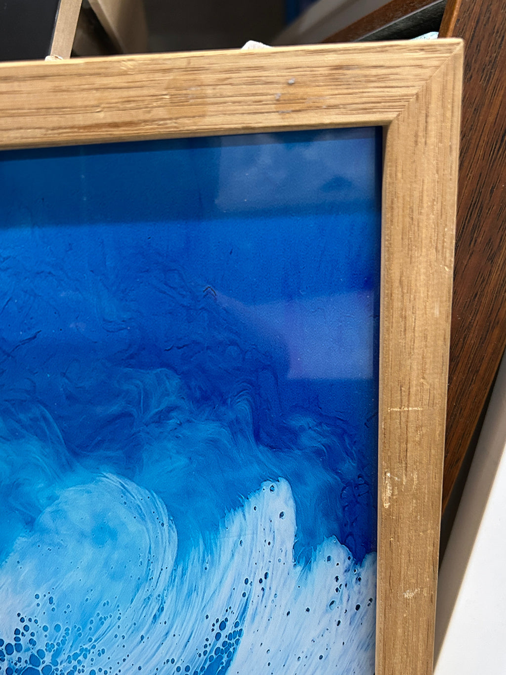 Tahitian Dreaming Framed Resin Artwork