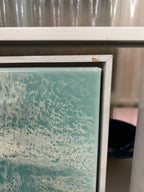 Poseidon I and II Framed Resin Artwork