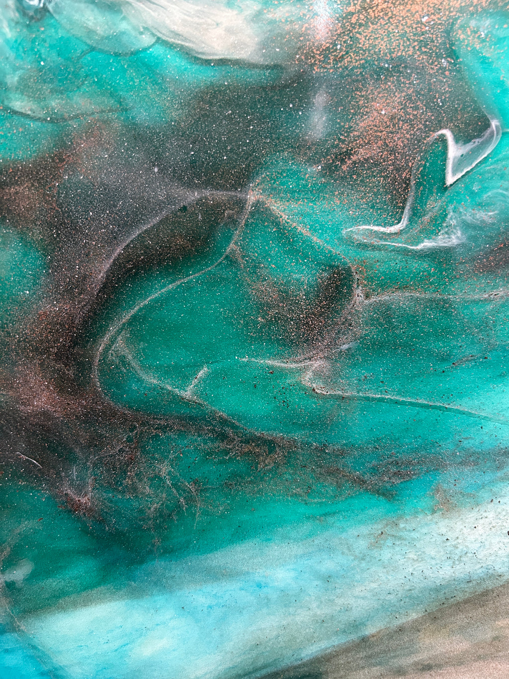 Reef View II Framed Resin Artwork