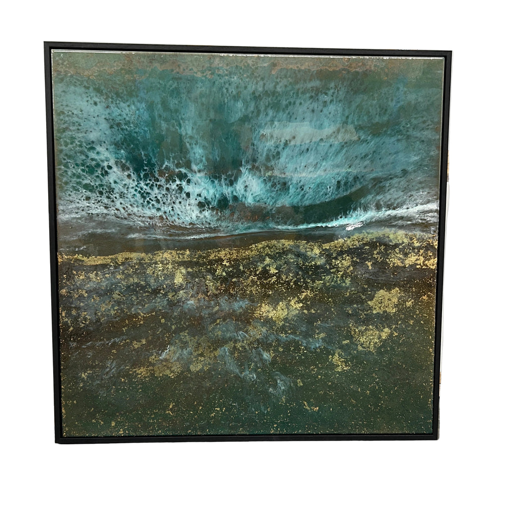Emporers Tide Framed Resin Artwork