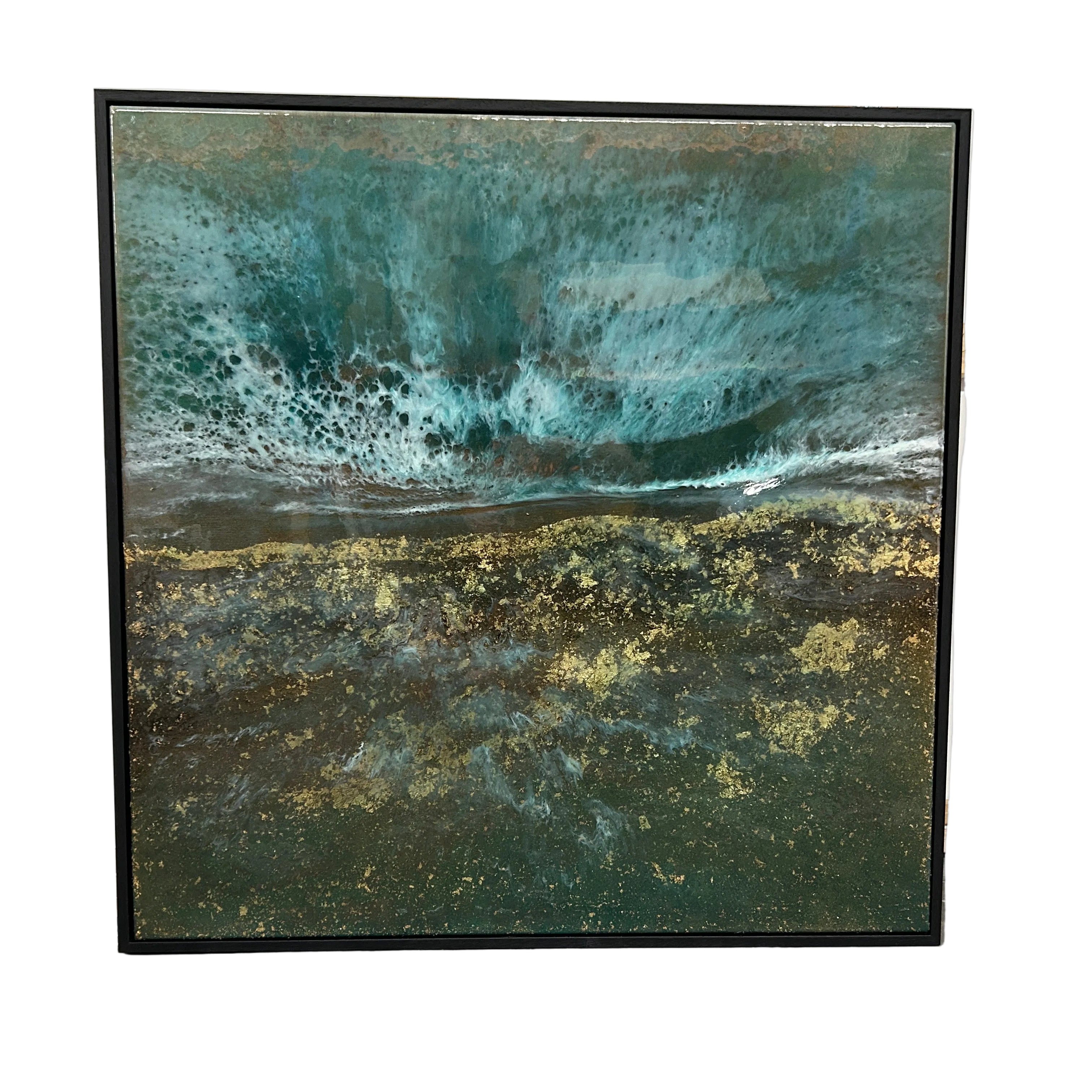 Emporers Tide Framed Resin Artwork