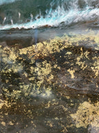 Emporers Tide Framed Resin Artwork