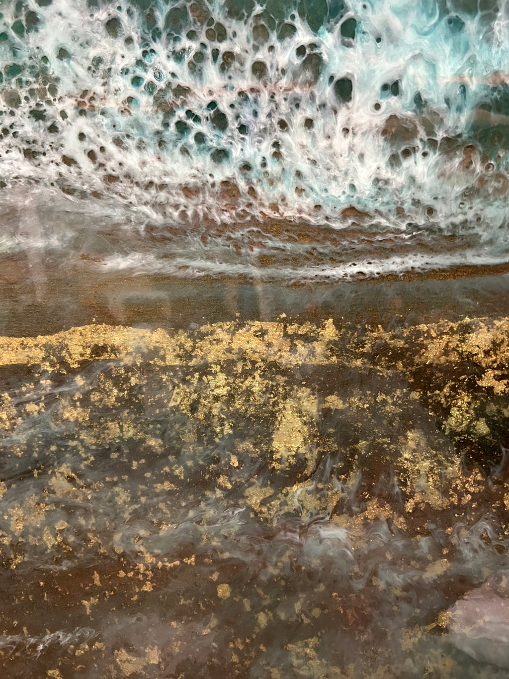 Emporers Tide Framed Resin Artwork