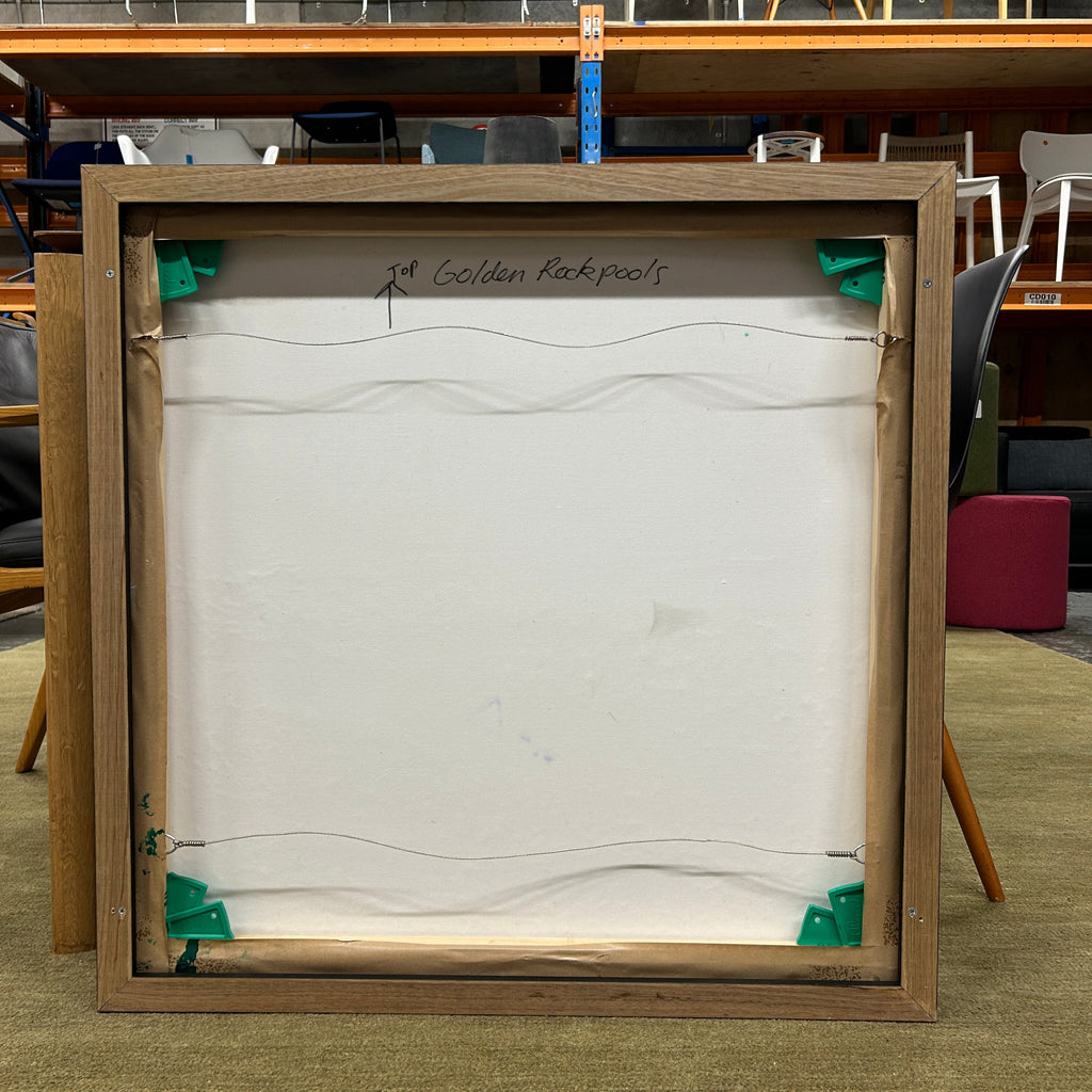 Emporers Tide Framed Resin Artwork