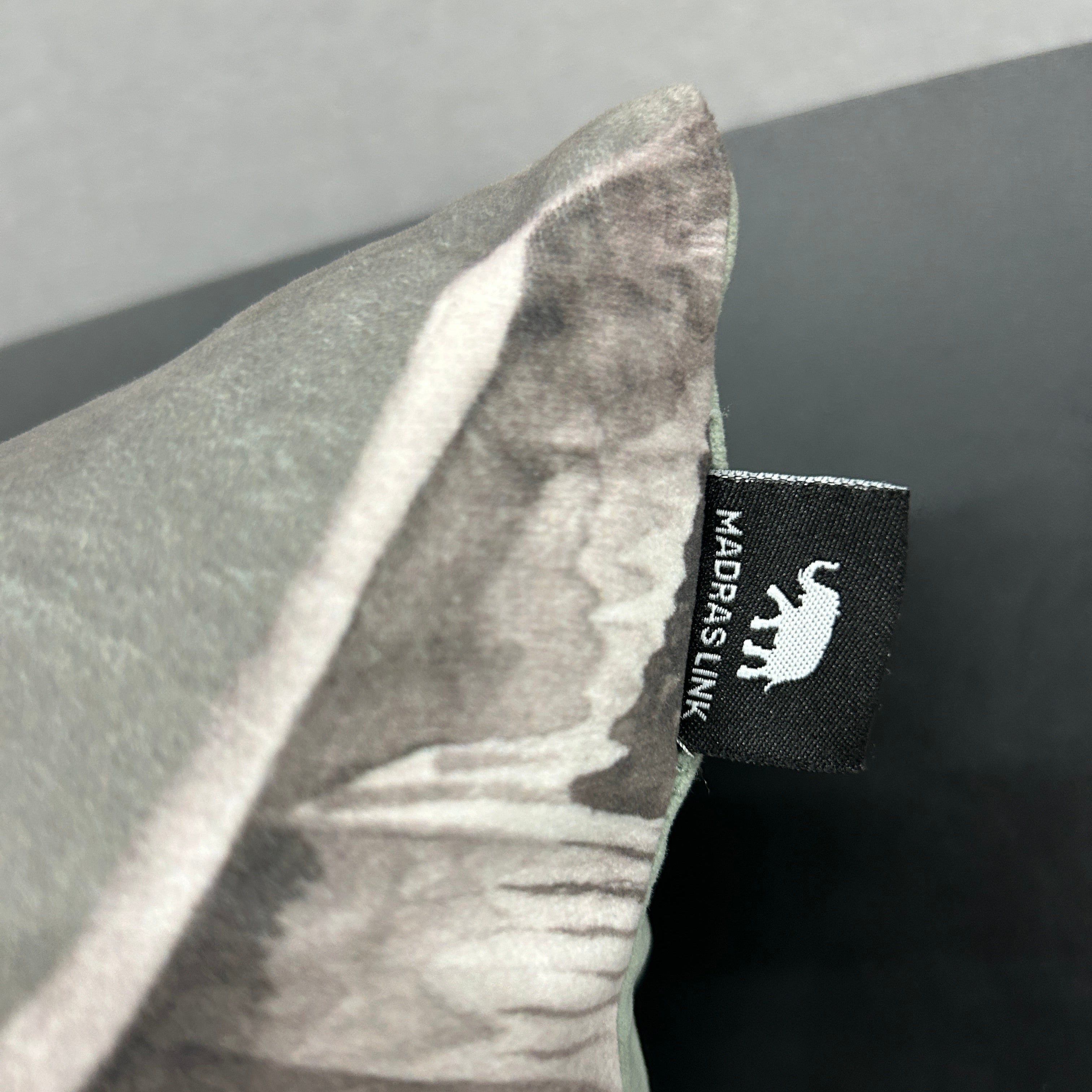 Velvet Crane Cushion by Madras Link