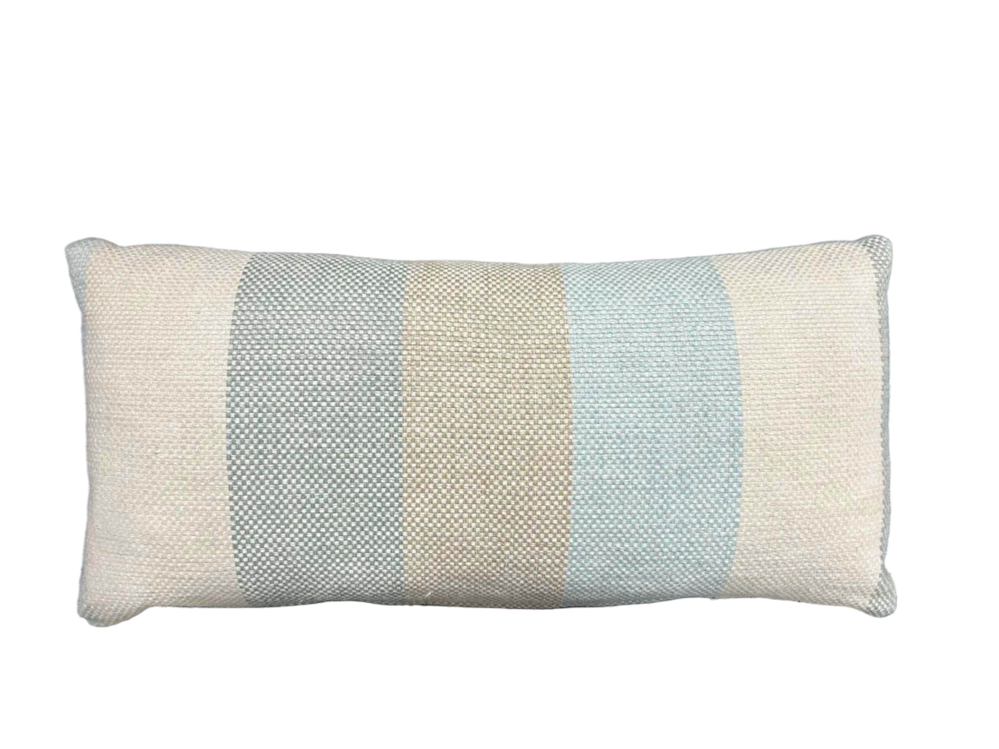 Coastal Stripe Lumbar Cushion