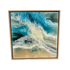 Riptide Small Framed Resin Artwork