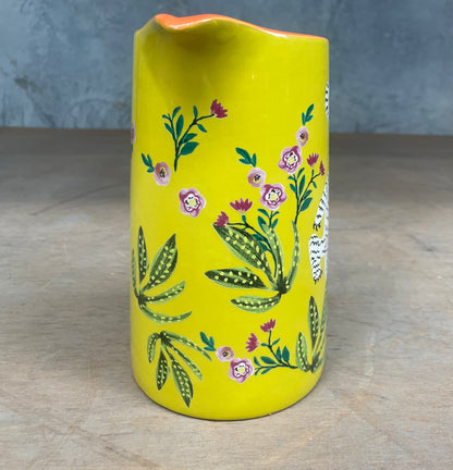 Gigi & Tom Decorative Tigress Ceramic Pitcher