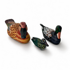 Set of 3 Small Wooden Ducks