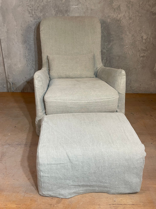 Arana Jardan Armchair and Ottoman
