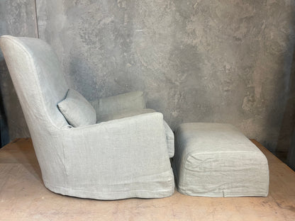 Arana Jardan Armchair and Ottoman