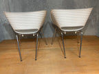 Tom Vac Chairs in White by Ron Arad, Vitra