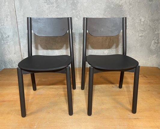 Black Timber Dining Chairs, Cafe Culture Insitu Design Nation
