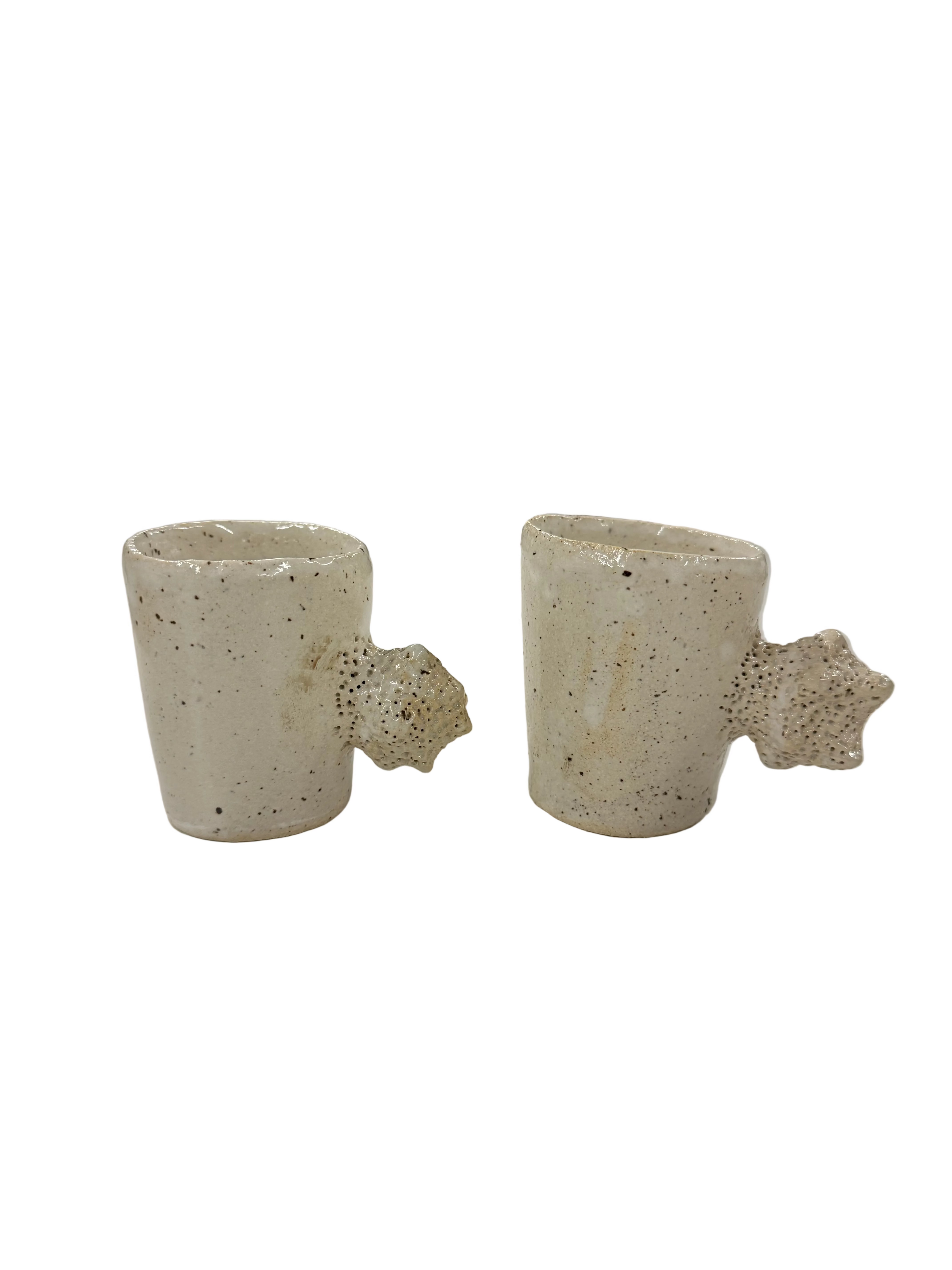 Artisan Ceramic Mugs - Set of 2