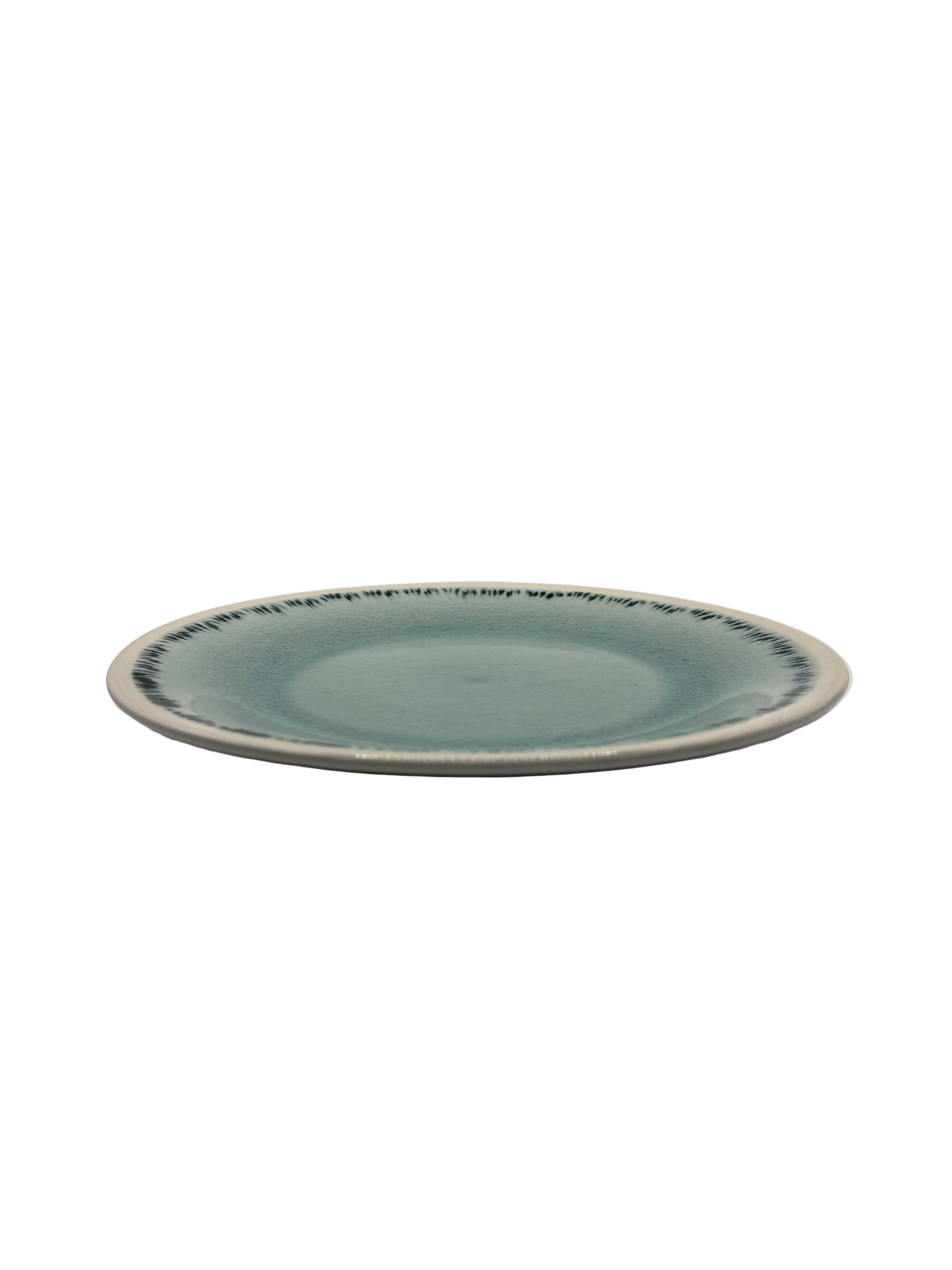 Tara Denis Glazed Plates - Set of 4