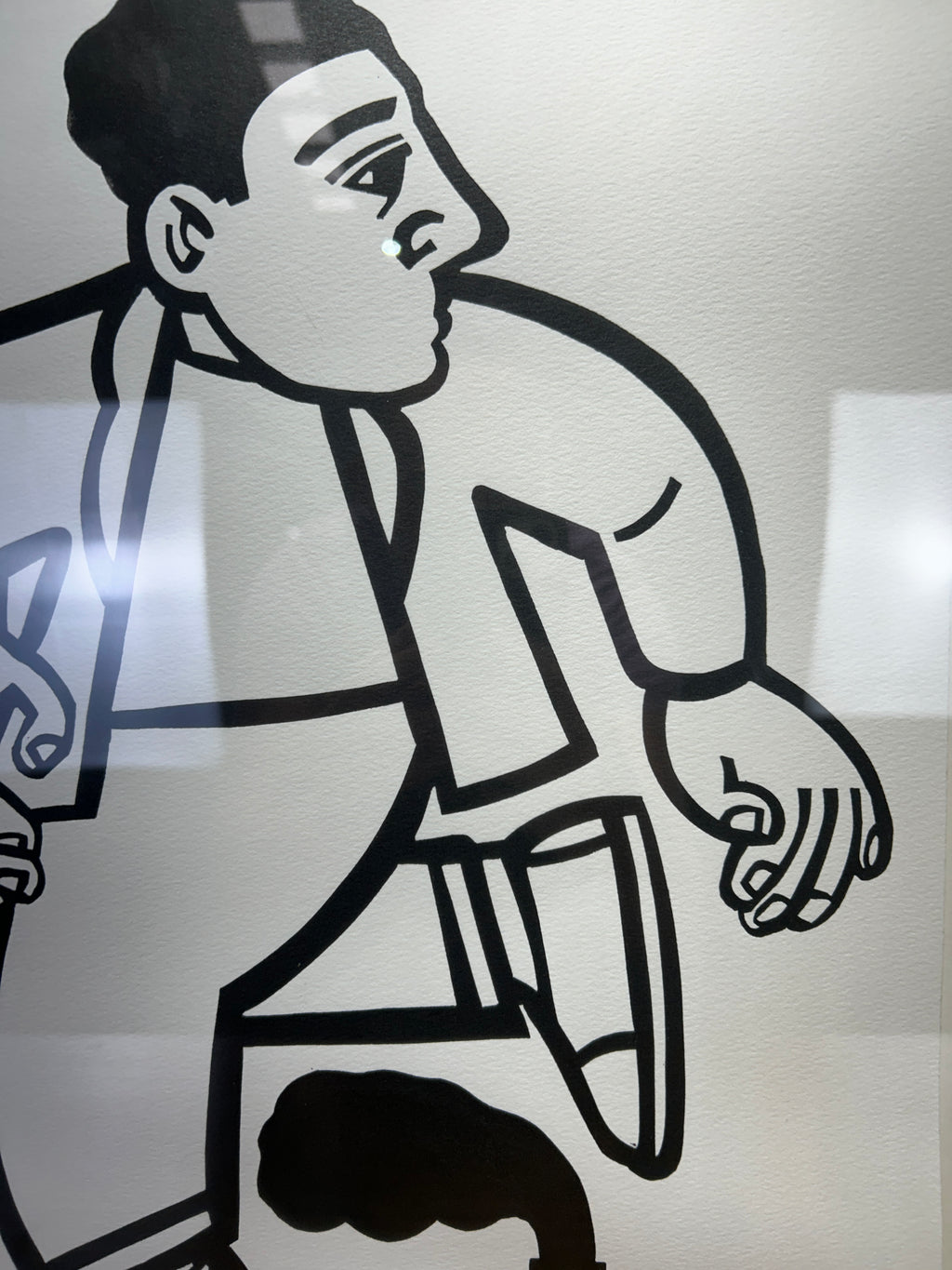 Framed Black And White Artwork by Euan Heng