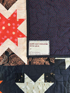 Handmade Wall Hanging Starburst Patchwork Quilt