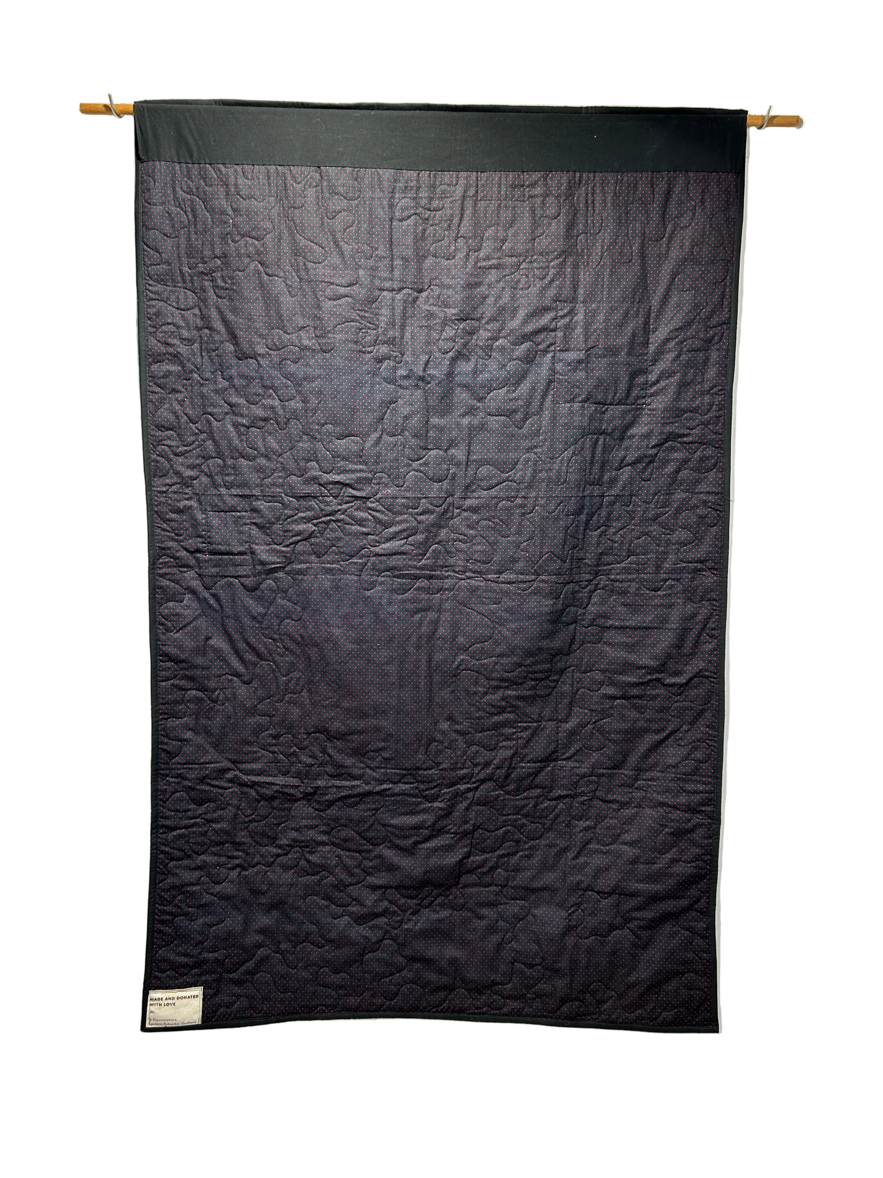 Handmade Wall Hanging Starburst Patchwork Quilt