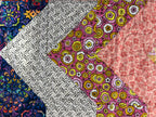 Small Handmade Colourful Patchwork Quilt
