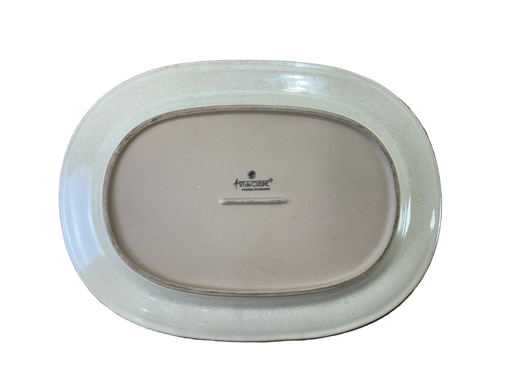 Art De Cuisine Rimmed Oval Plate