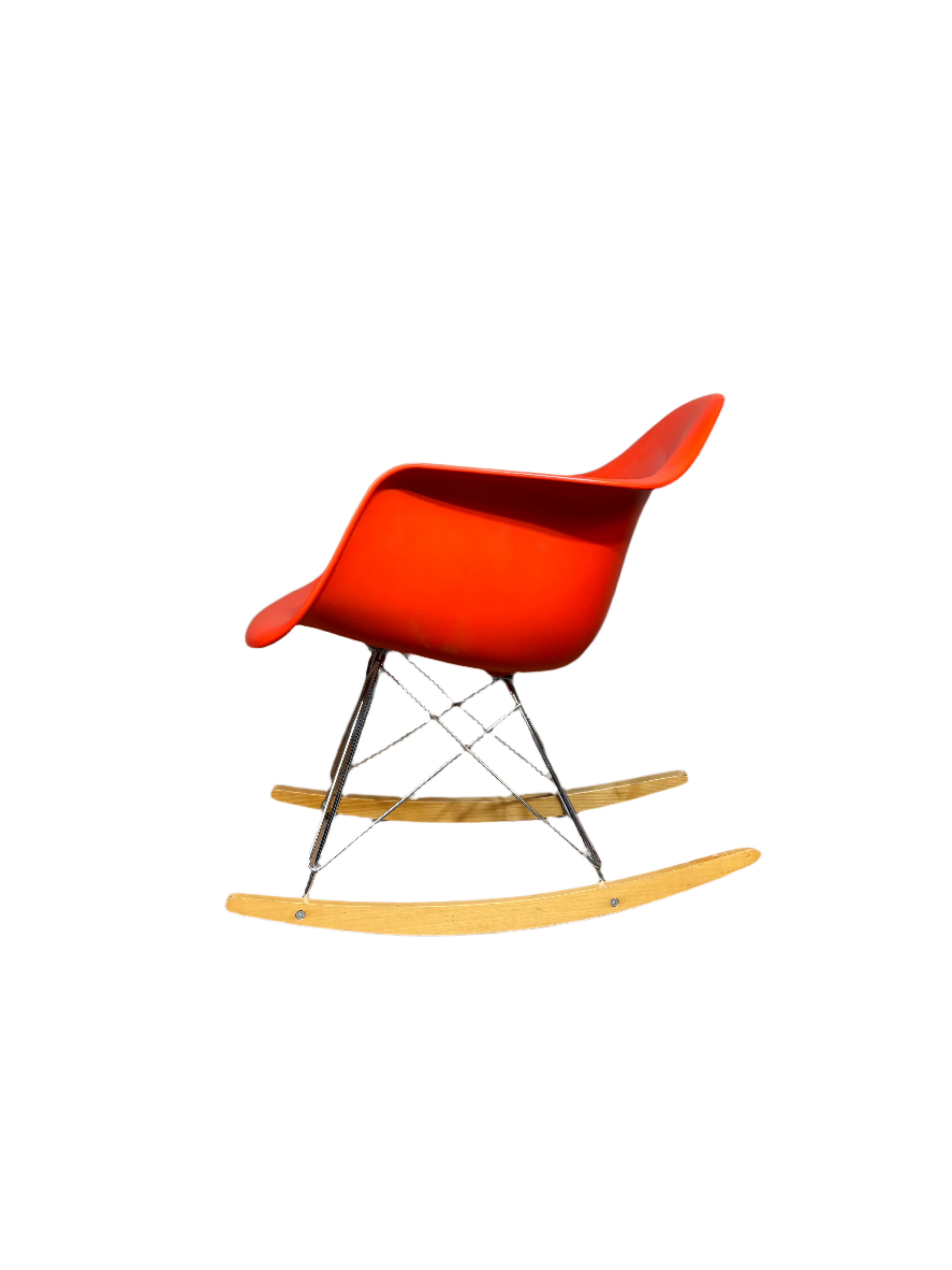RAR Red Rocker Chair, Eames