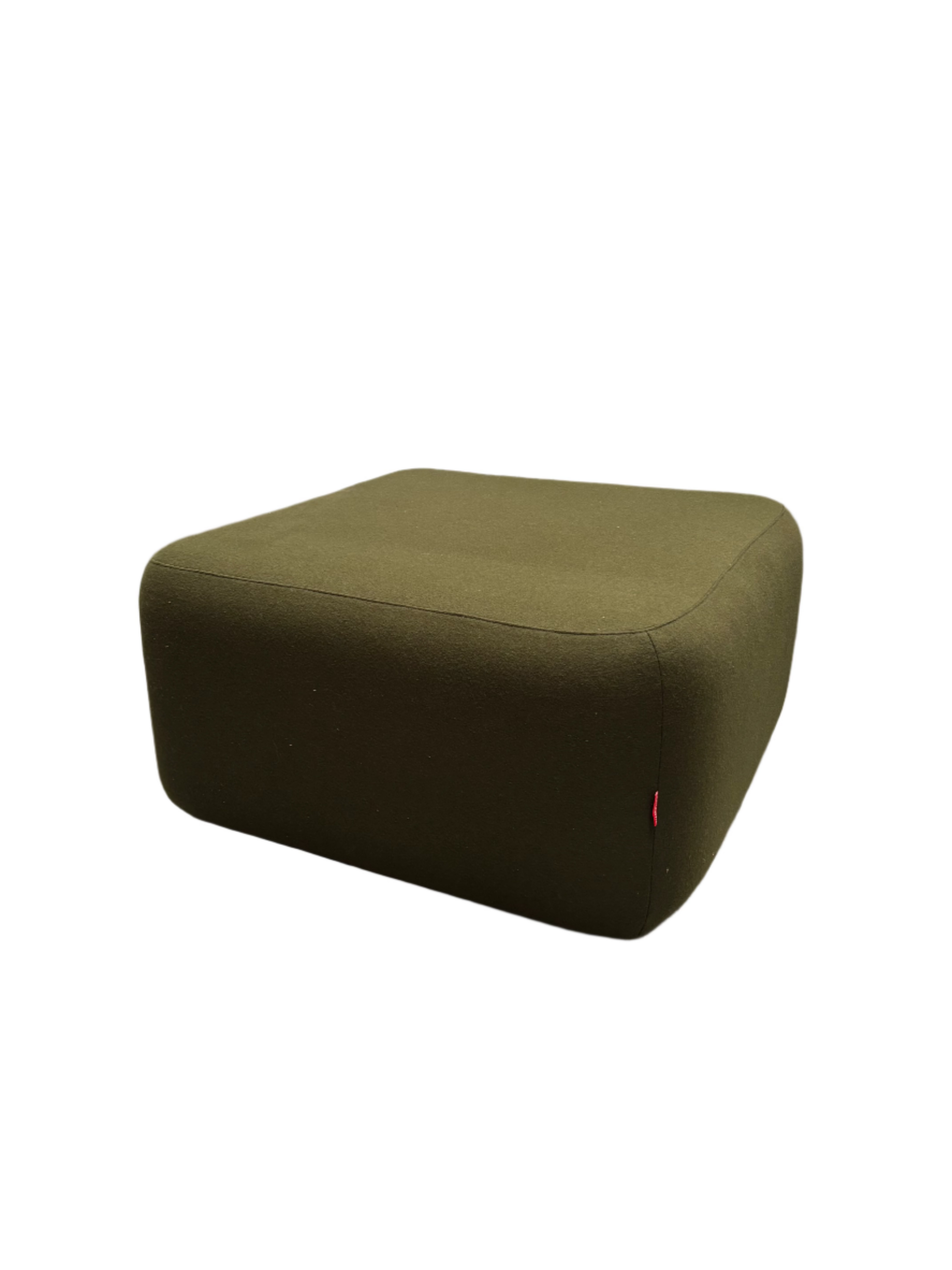 Haworth Moss Green Ottoman