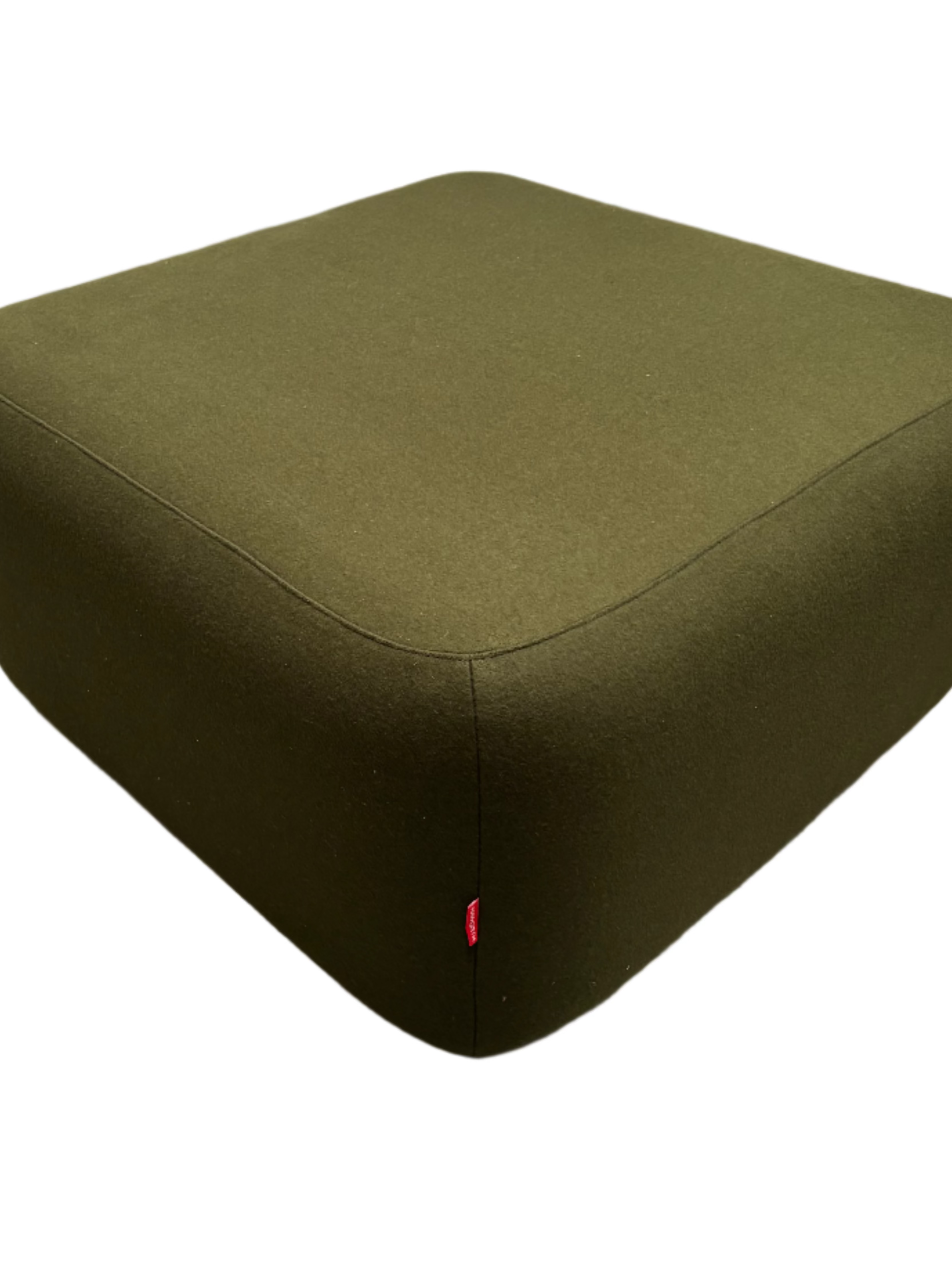 Haworth Moss Green Ottoman