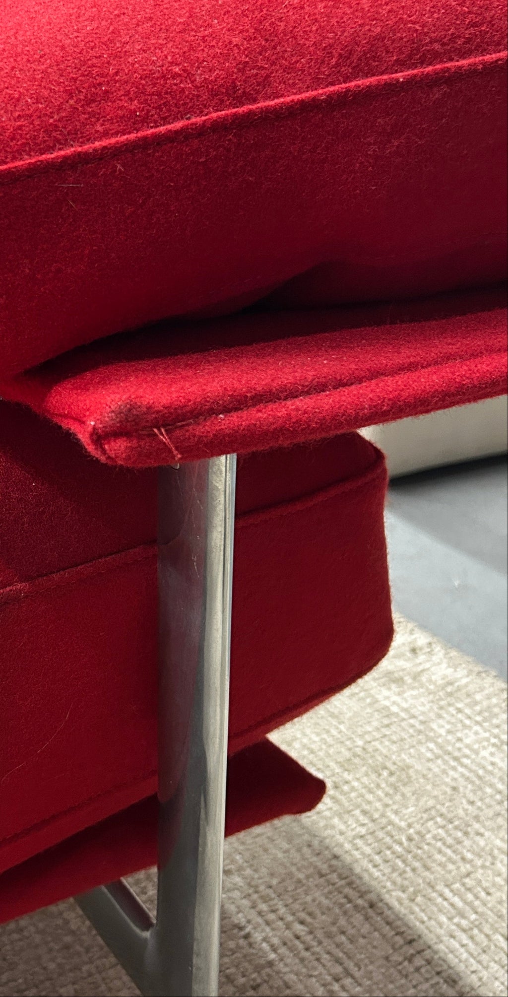 Diesis Red Sofa