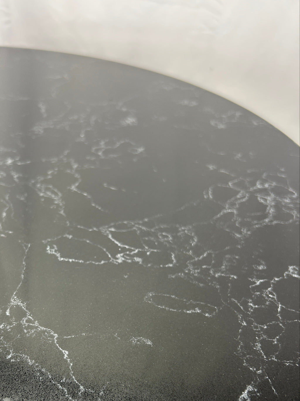 Black Round Tulip Table