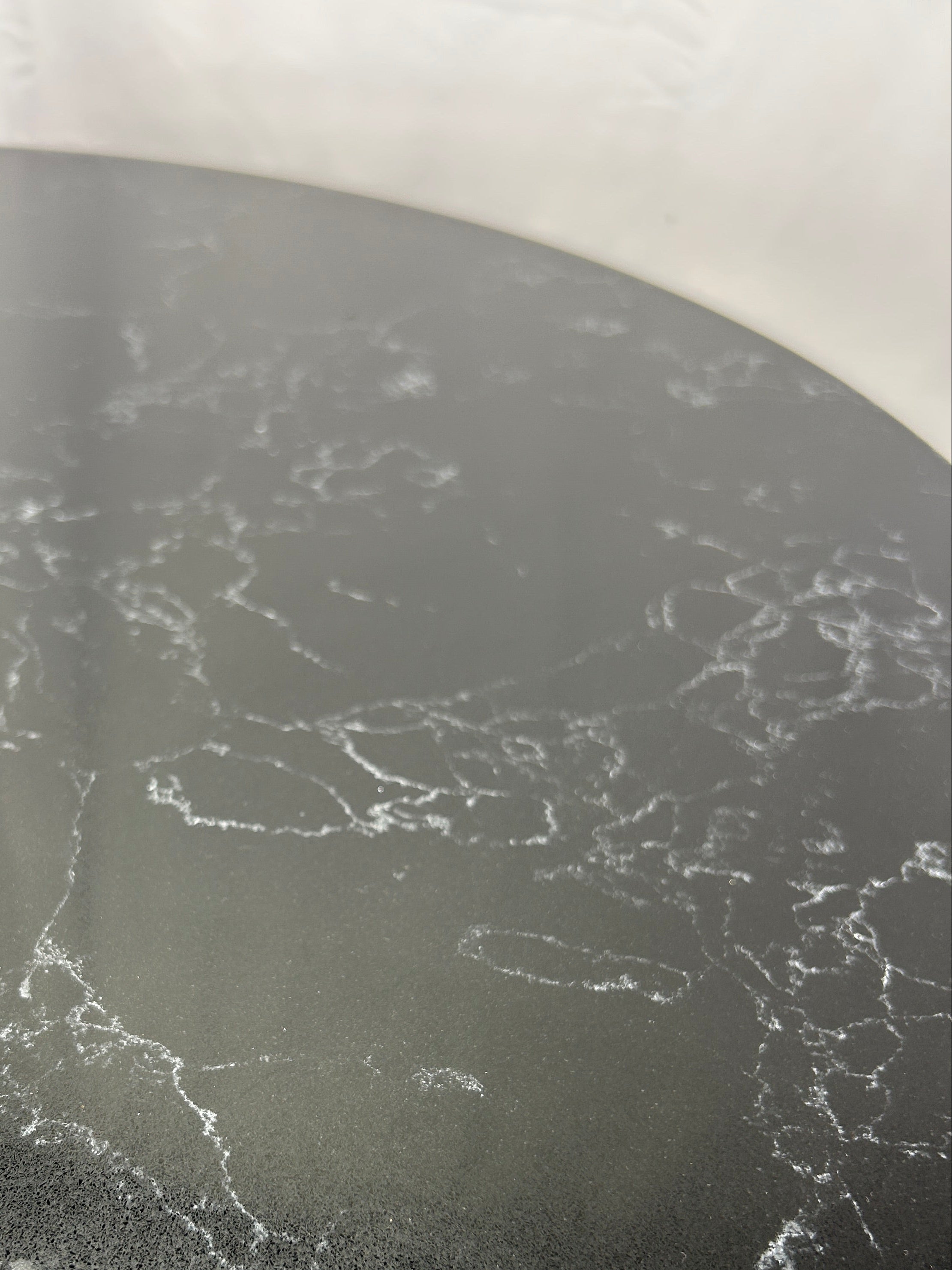 Black Round Tulip Table