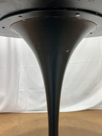 Black Round Tulip Table
