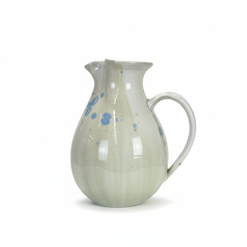 Handcrafted Glazed Ceramic Jug