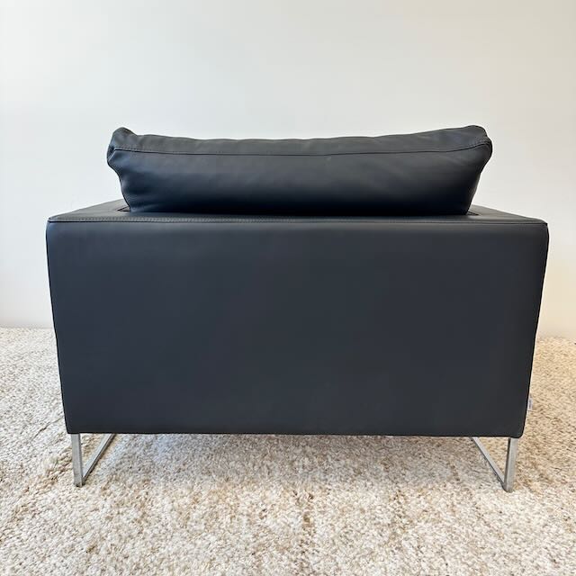 Black Leather Armchair, Jardan