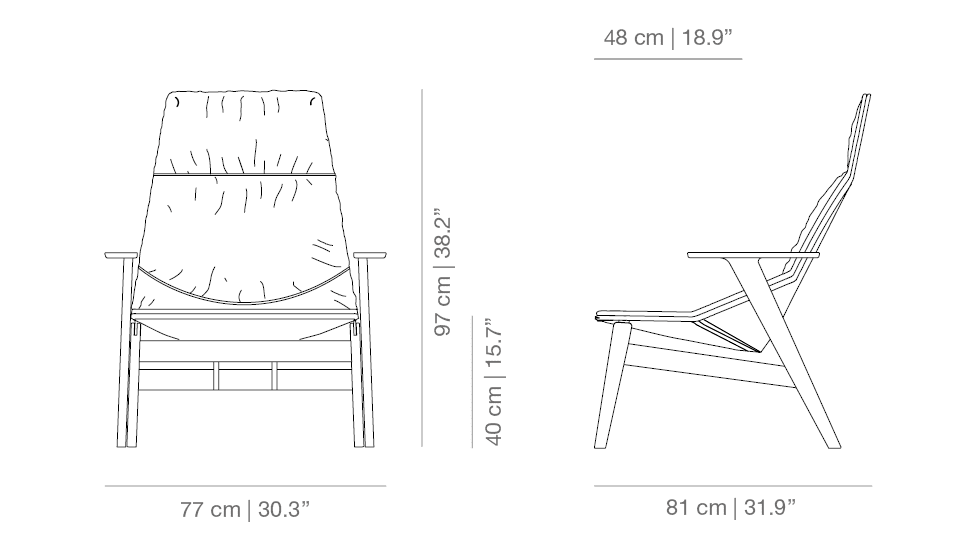 Viccarbe - Ace Lounge Chair - Green