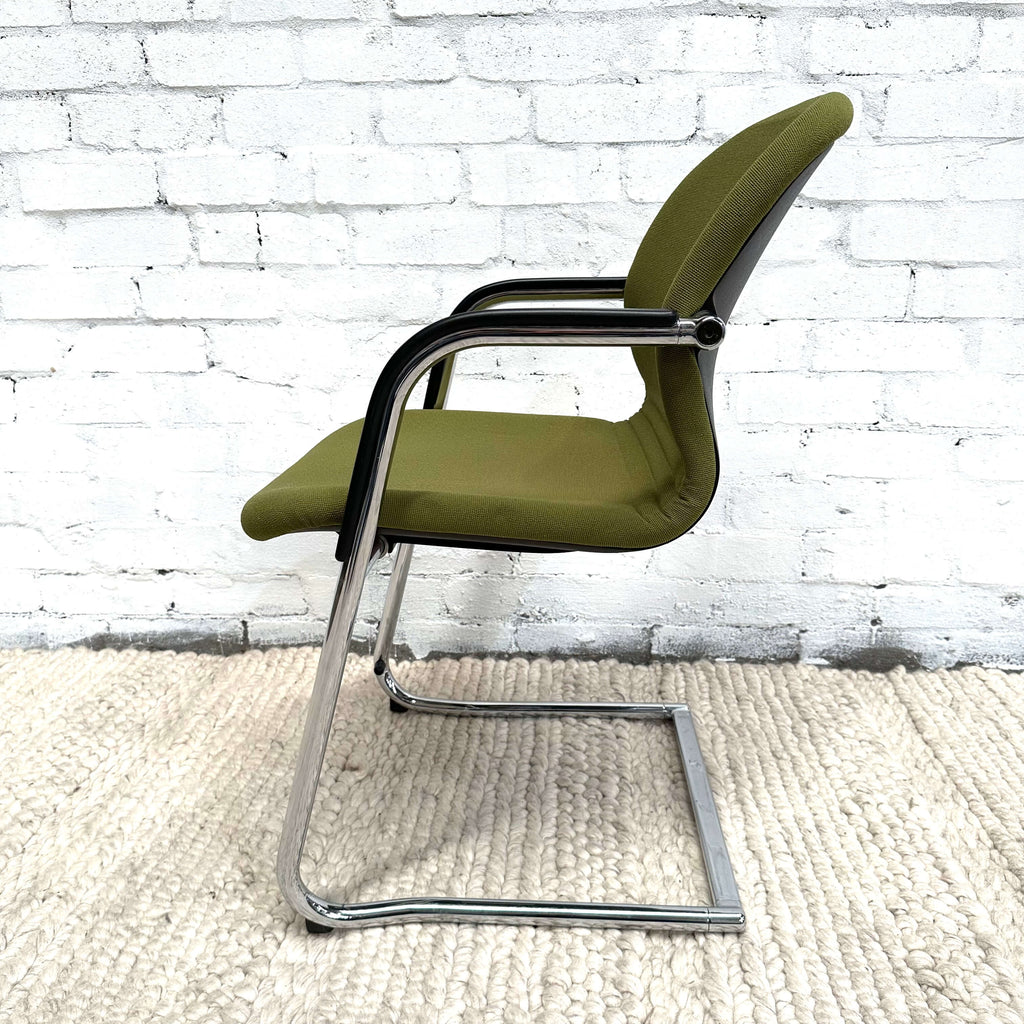 FS-Line 212/5 Cantilevered Chair, Wilkhahn - Artichoke