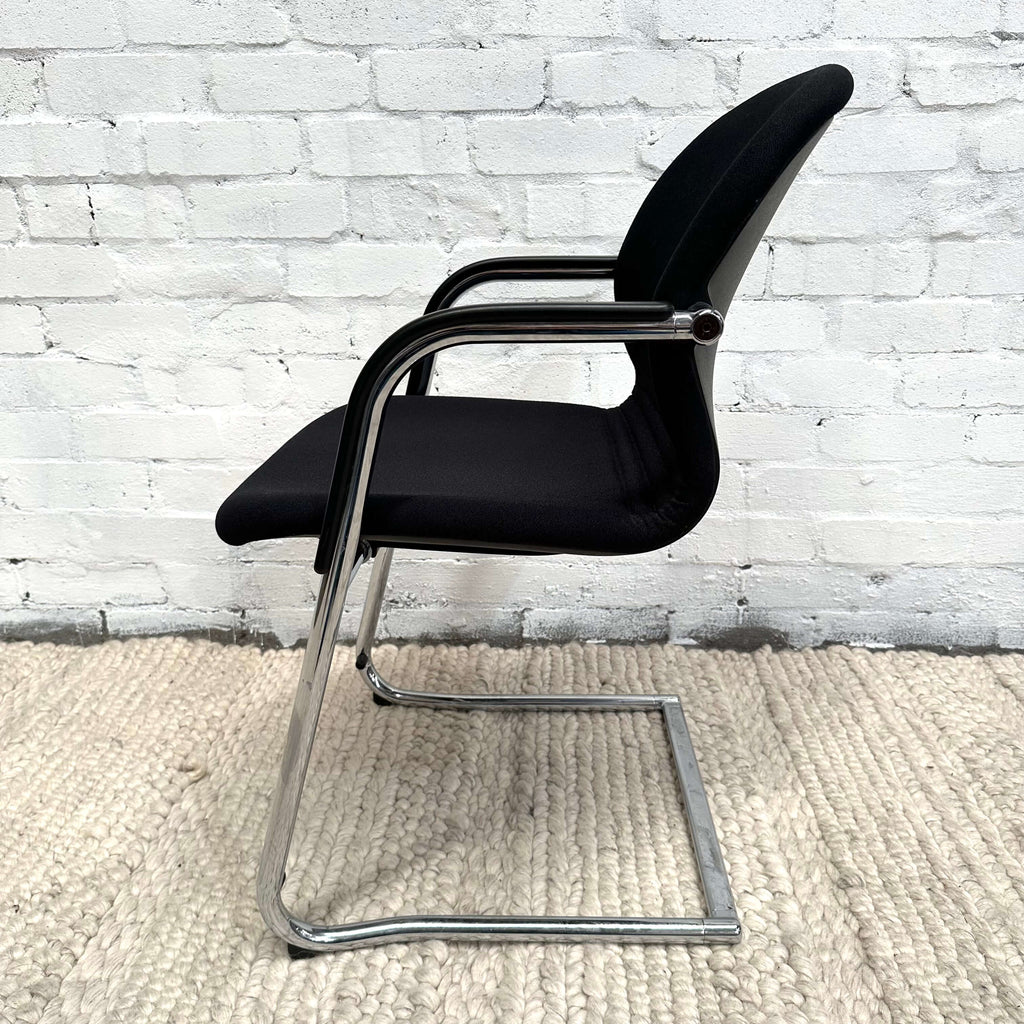 FS-Line 212/5 Cantilevered Chair, Wilkhahn - Ebony