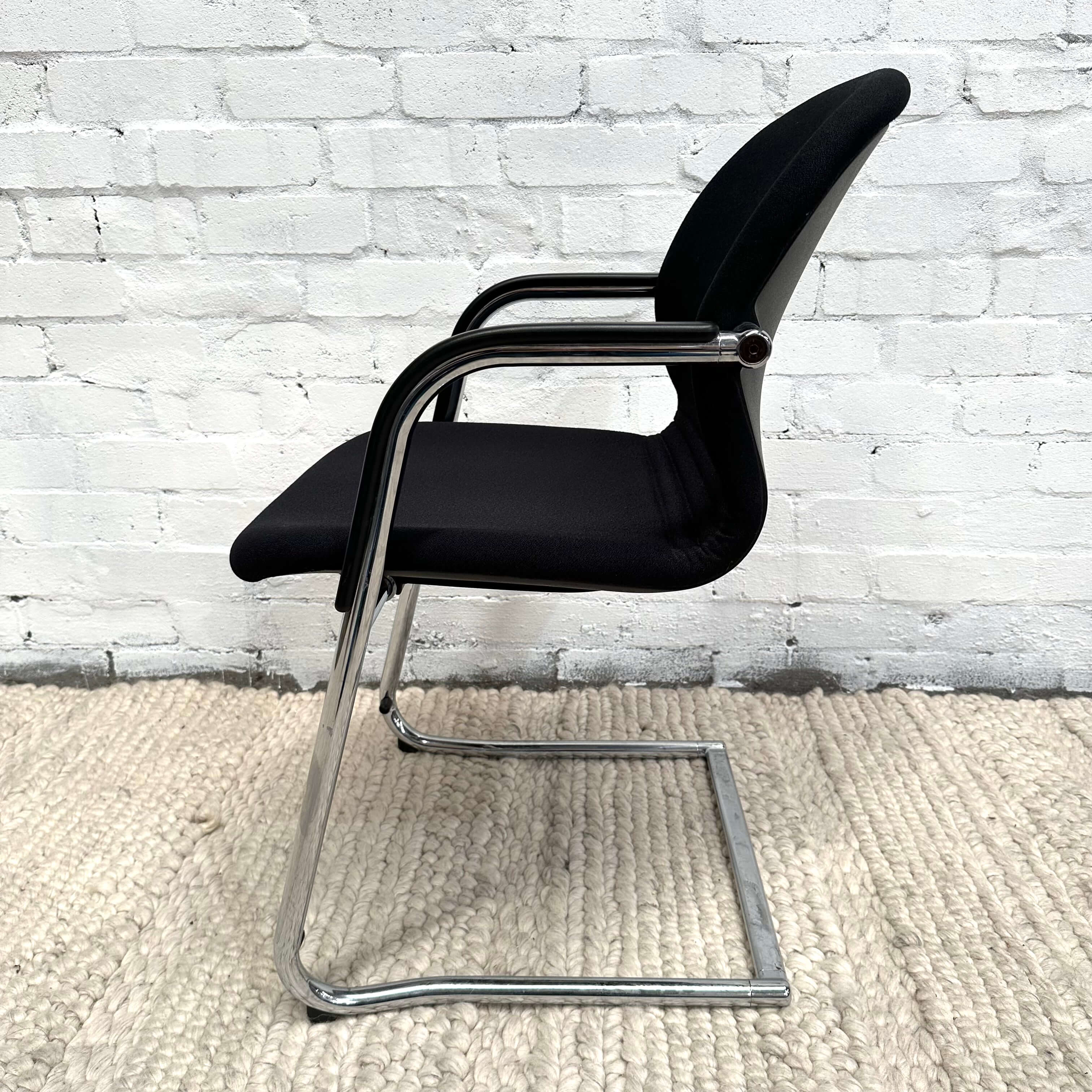 FS-Line 212/5 Cantilevered Chair, Wilkhahn - Ebony