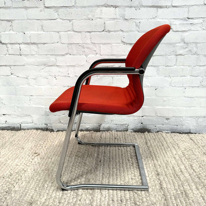 FS-Line 212/5 Cantilevered Chair, Wilkhahn - Persimmon