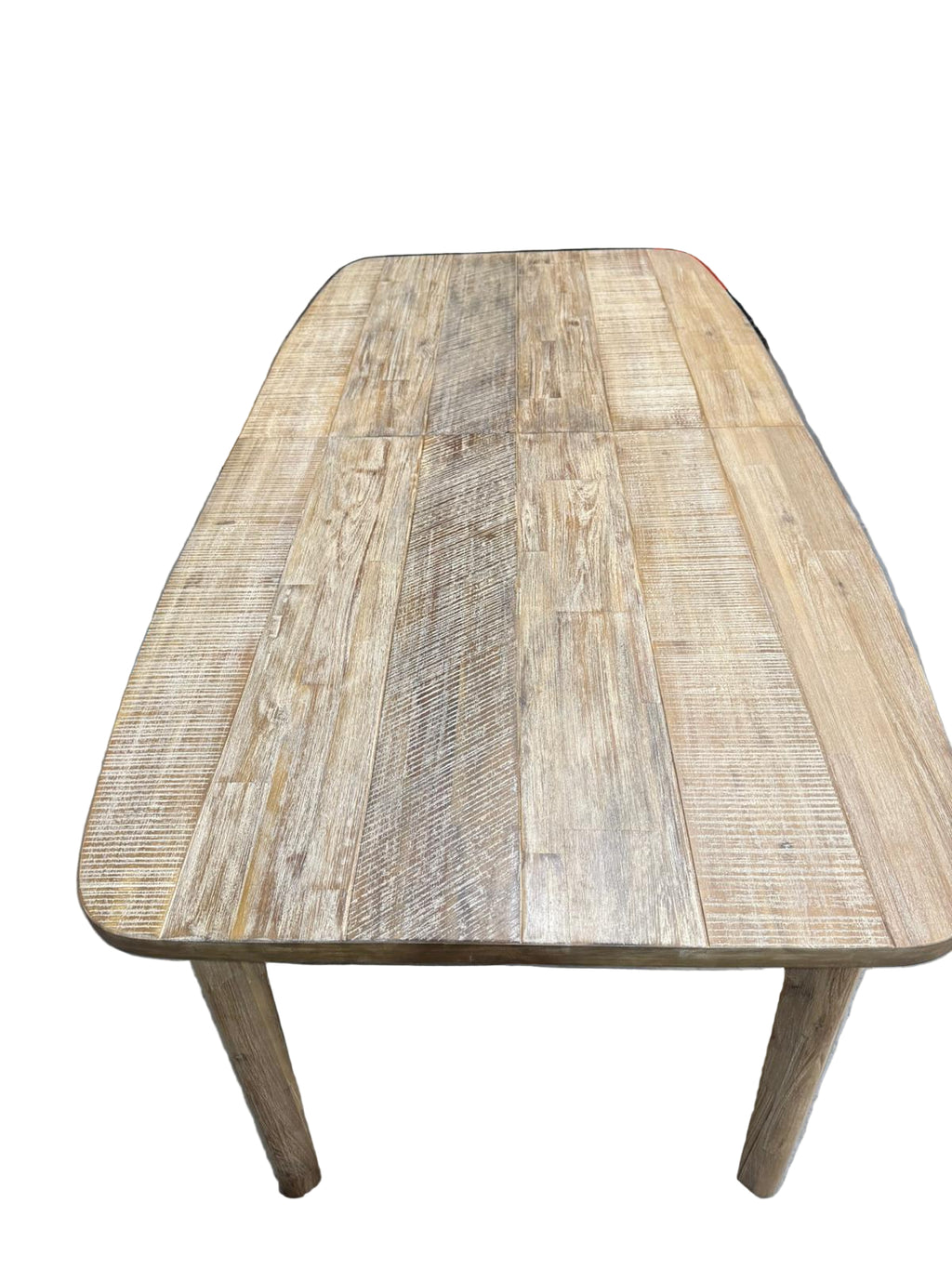 Nick Scali Otho Extendable Dining Table Acacia with Sand-Blasted Finish