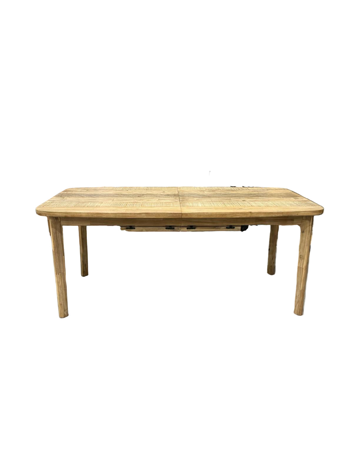 Nick Scali Otho Extendable Dining Table Acacia with Sand-Blasted Finish