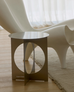 Gift Guide Fleur Studio Palermo Stainless Steel Side Table