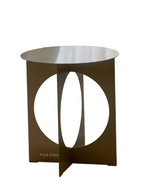 Gift Guide Fleur Studio Palermo Stainless Steel Side Table