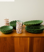 Gift Guide In The Round House Pink Raffia Glasses Set of 4