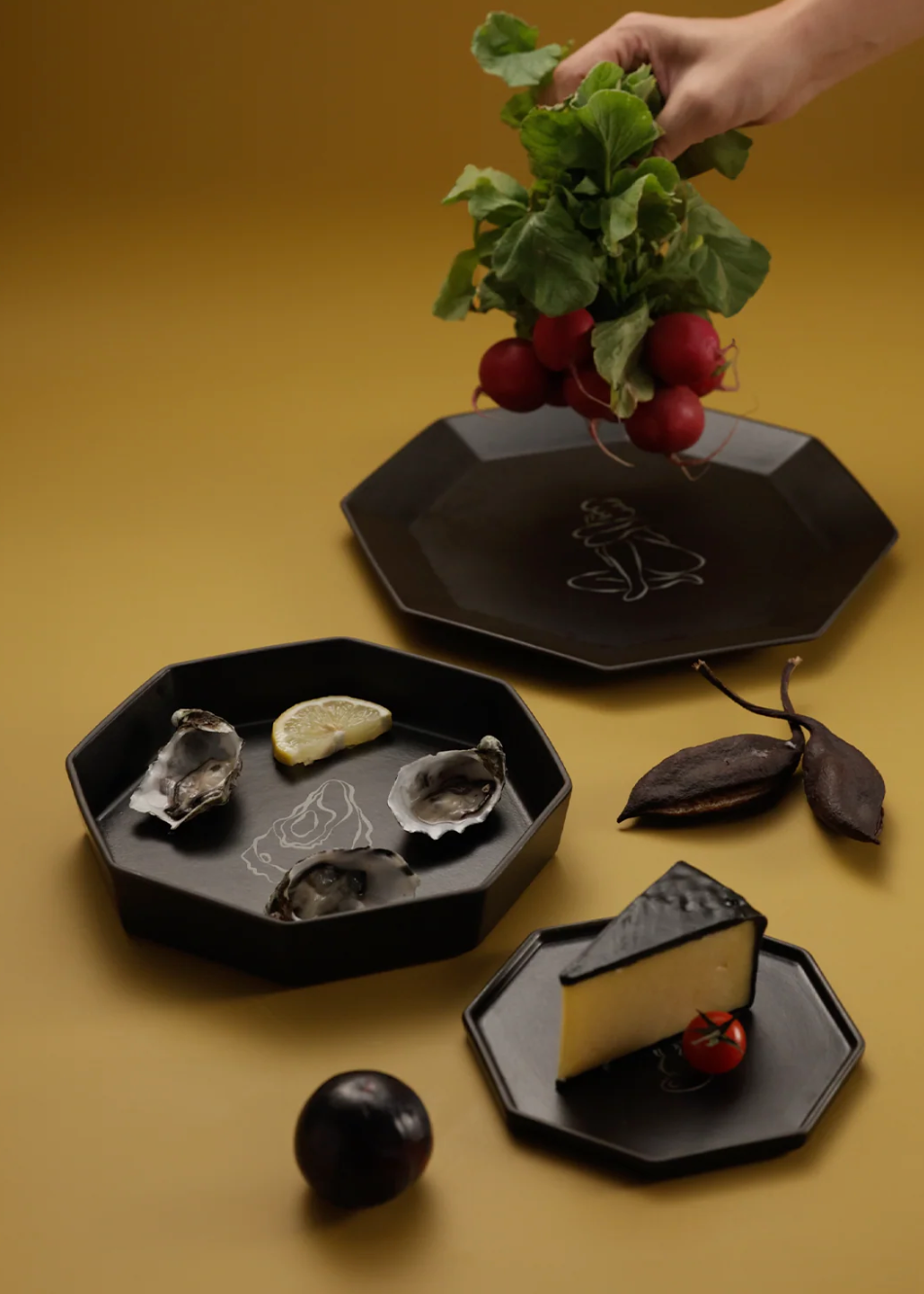 Gift Guide Black Blaze Gem Bowl Black