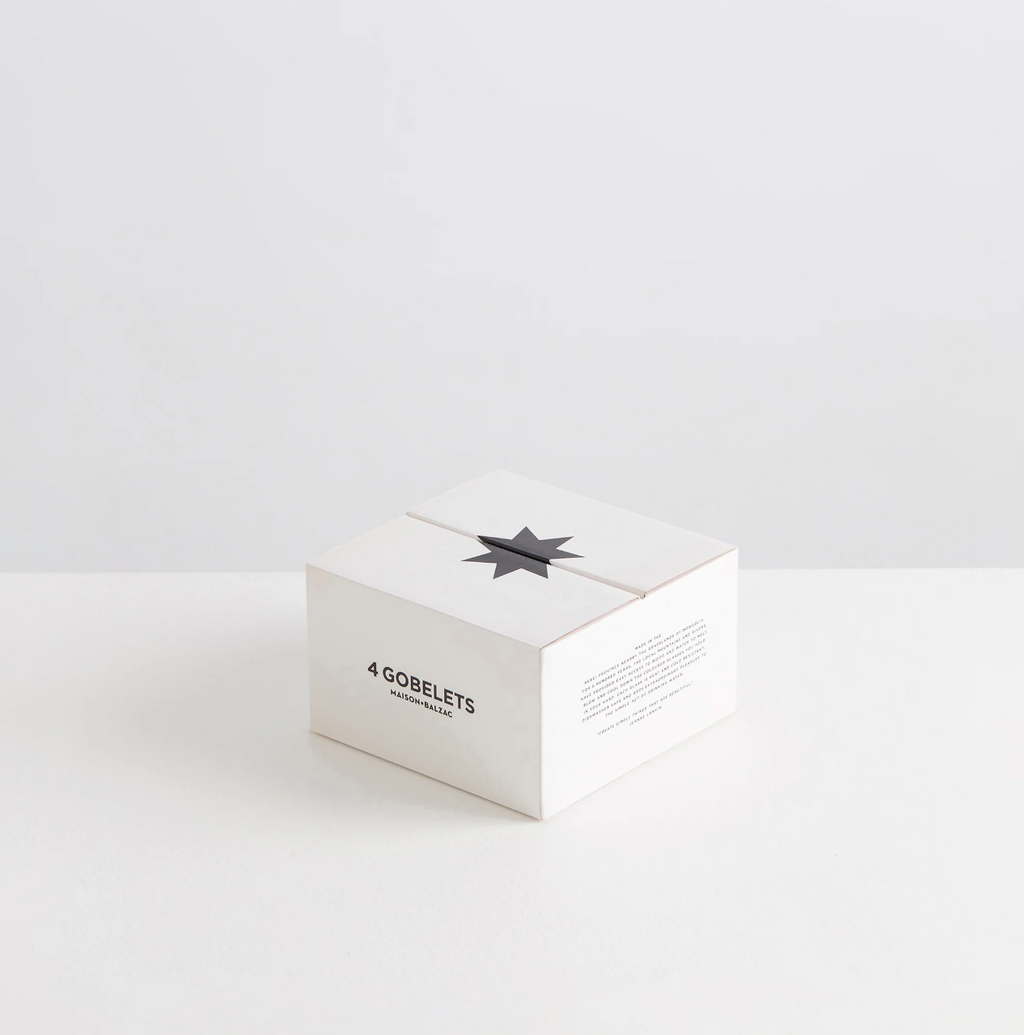 Gift Guide Maison Balzac Teal Goblet Set of 4