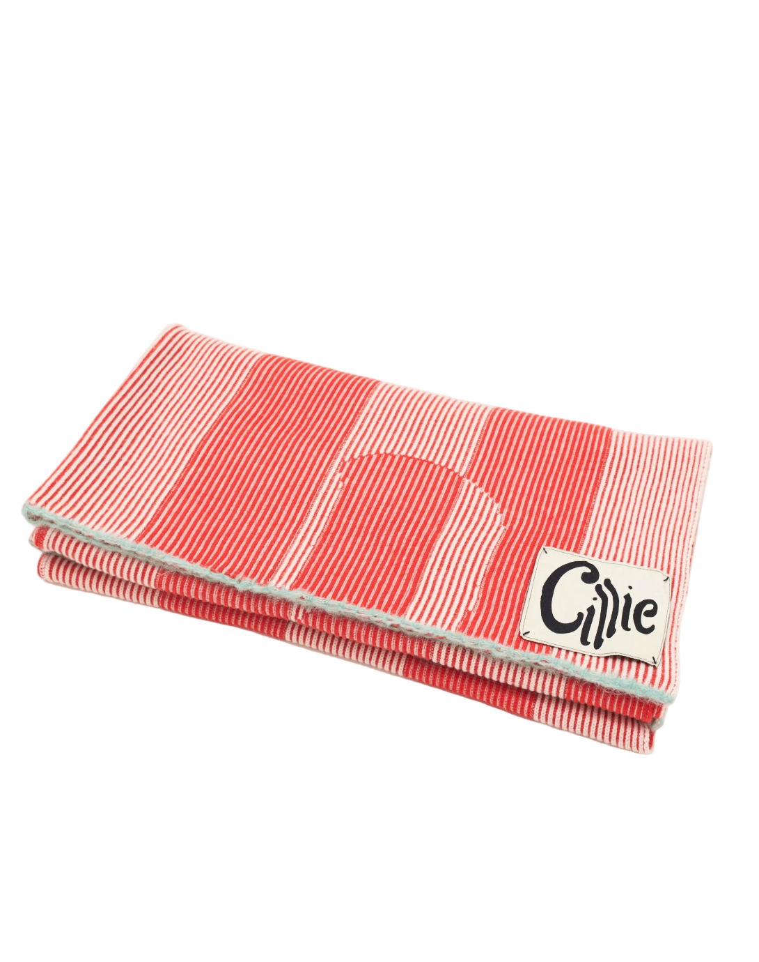 Gift Guide Cillie Knitted Inverse Throw in Candy Cane